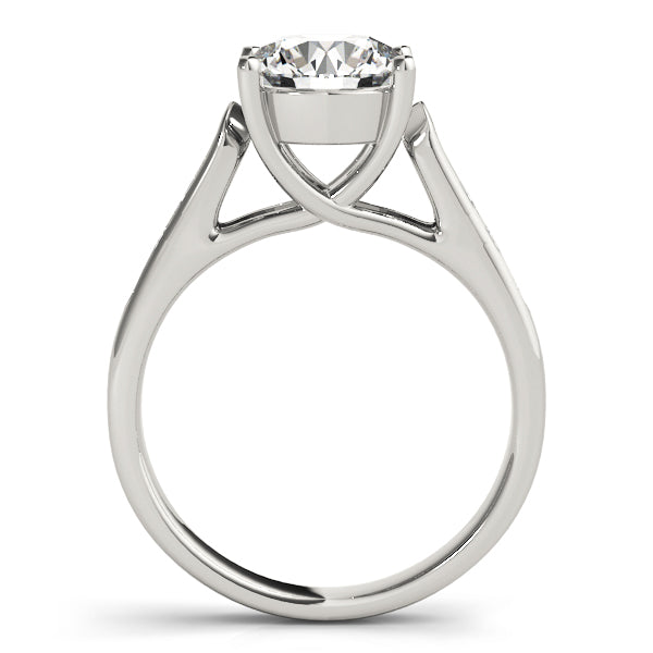 Channel-Set Diamond Engagement Ring (3/8 ct. tw.)