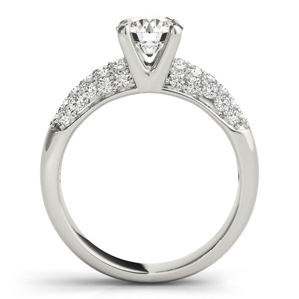 Pavé Diamond Engagement Ring (1/2 ct. tw.)