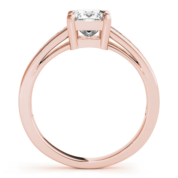 Channel-Set Diamond Engagement Ring (1/4 ct. tw.)