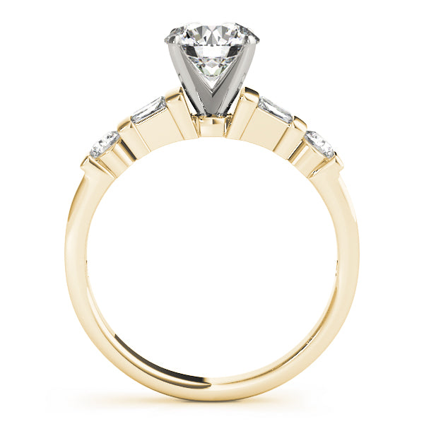 Tapered Baguette Diamond Engagement Ring (1/3 ct. tw.)