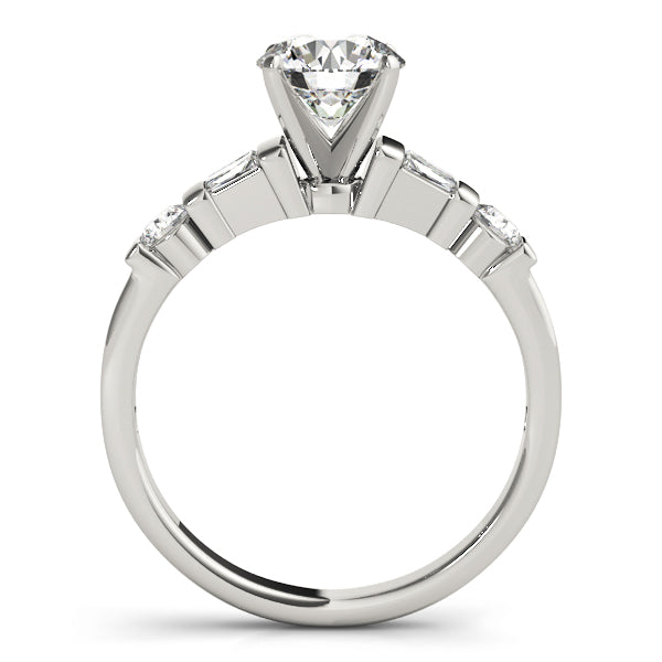Tapered Baguette Diamond Engagement Ring (1/3 ct. tw.)