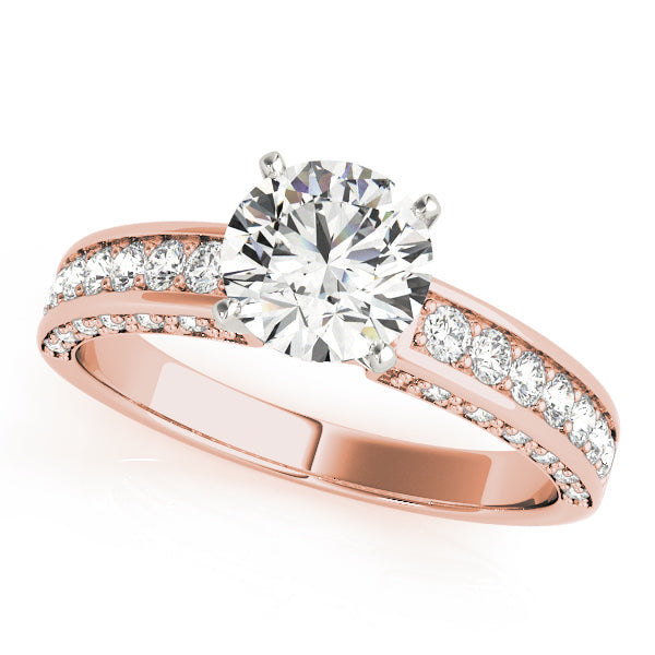 Channel-Set Diamond Engagement Ring (3/8 ct. tw.)
