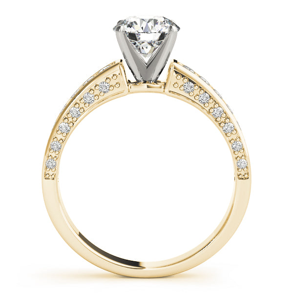 Channel-Set Diamond Engagement Ring (3/8 ct. tw.)