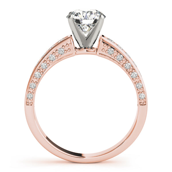 Channel-Set Diamond Engagement Ring (3/8 ct. tw.)