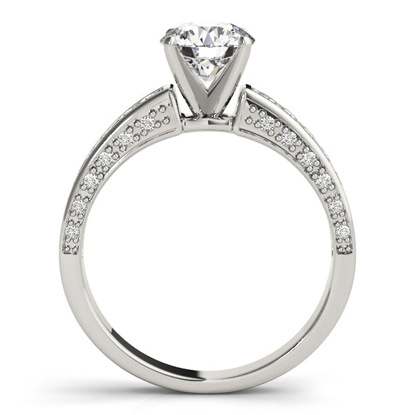 Channel-Set Diamond Engagement Ring (3/8 ct. tw.)