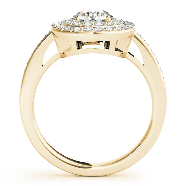 Double Halo Diamond Engagement Ring (3/4 ct. tw.)