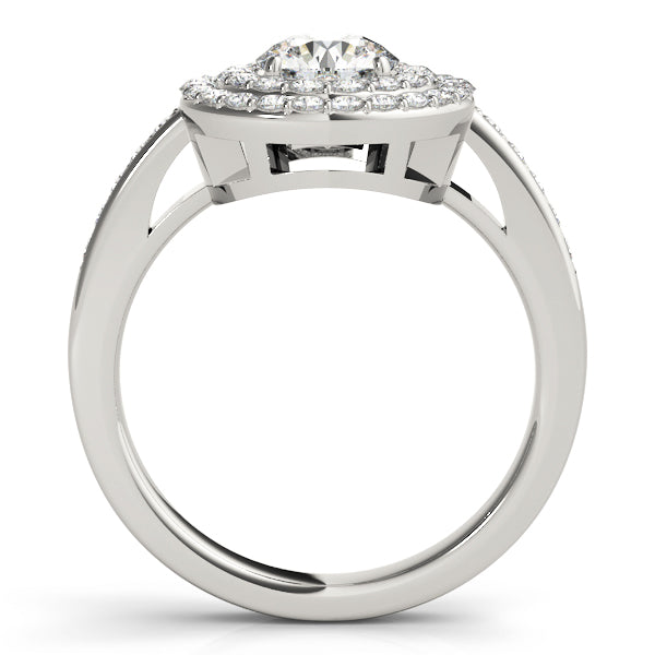 Double Halo Diamond Engagement Ring (3/4 ct. tw.)