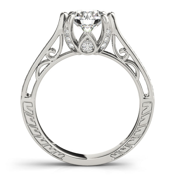 Channel-Set Diamond Engagement Ring (1/4 ct. tw.)