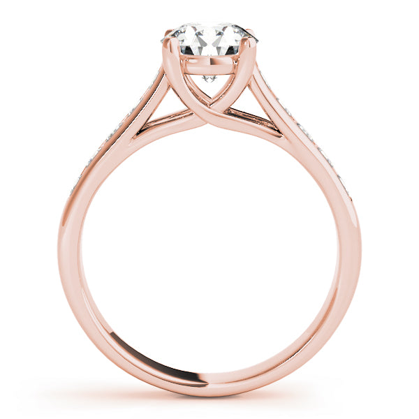 Channel-Set Diamond Engagement Ring (3/8 ct. tw.)