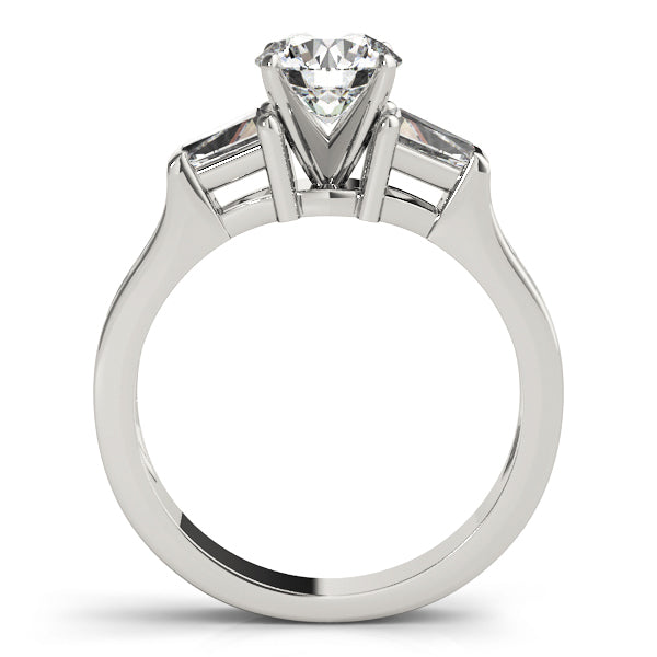 Tapered Baguette Diamond Three-Stone Engagement Ring (7/8 ct. tw.)