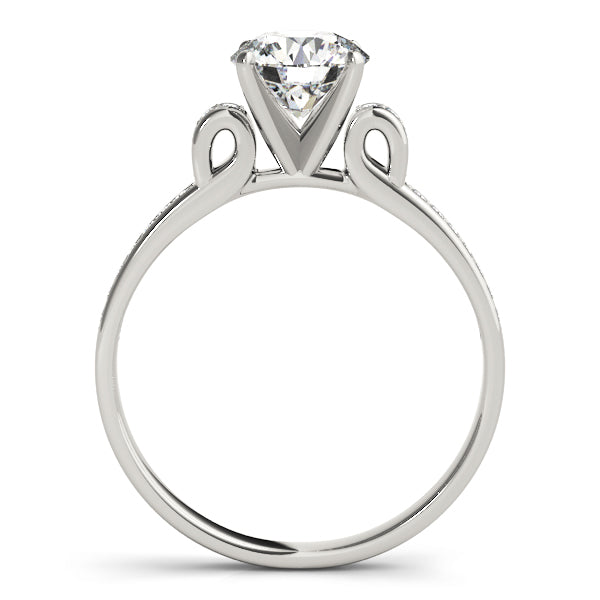 Channel-Set Diamond Engagement Ring (1/10 ct. tw.)