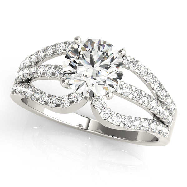 Split Shank Diamond Engagement Ring (1/2 ct. tw.)