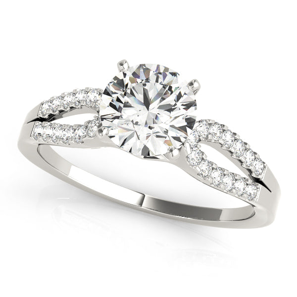 Petite Twist Diamond Engagement Ring (1/5 ct. tw.)