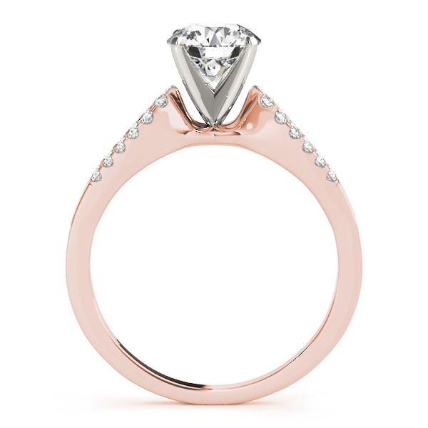 Petite Twist Diamond Engagement Ring (1/5 ct. tw.)