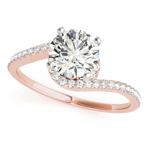 Petite Twist Diamond Engagement Ring (1/5 ct. tw.)