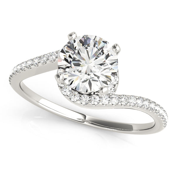 Petite Twist Diamond Engagement Ring (1/5 ct. tw.)