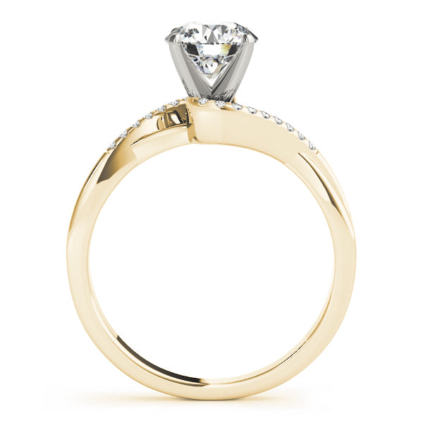 Petite Twist Diamond Engagement Ring (1/10 ct. tw.)
