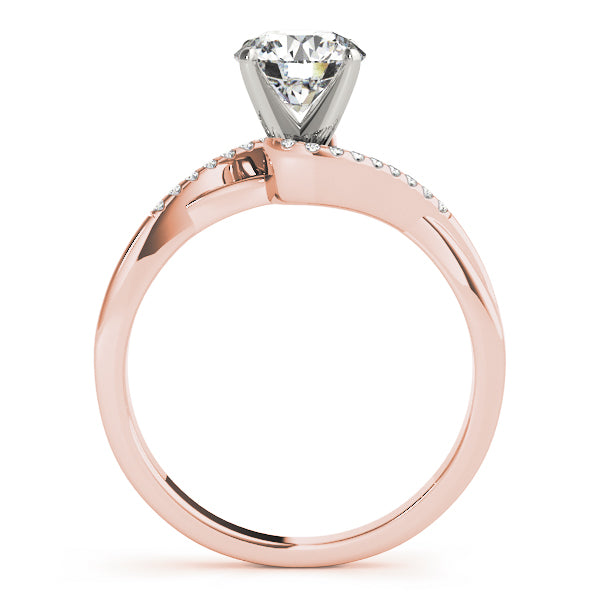 Petite Twist Diamond Engagement Ring (1/10 ct. tw.)