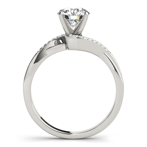 Petite Twist Diamond Engagement Ring (1/10 ct. tw.)