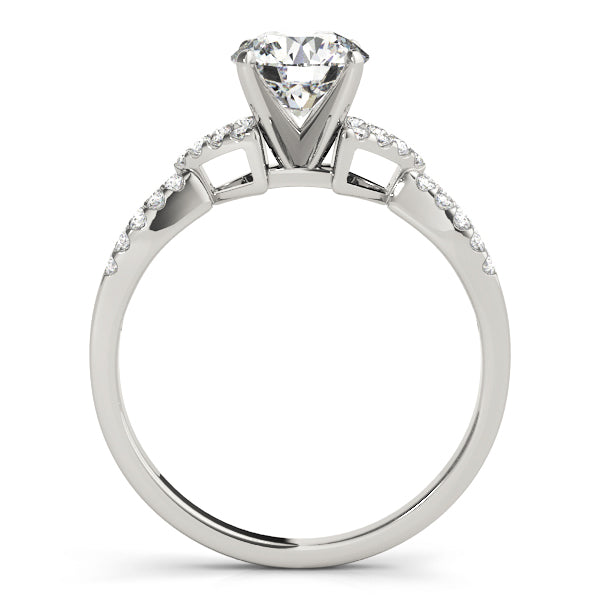 Twist Diamond Engagement Ring (1/6 ct. tw.)