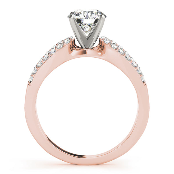 Twist Diamond Engagement Ring (1/6 ct. tw.)