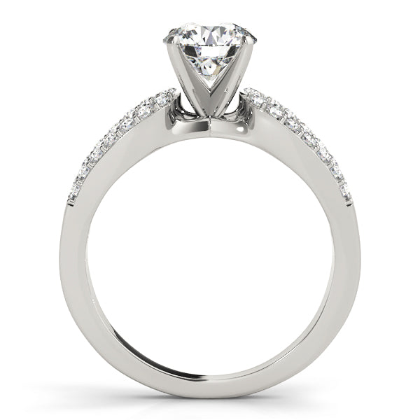 Twist Diamond Engagement Ring (1/6 ct. tw.)