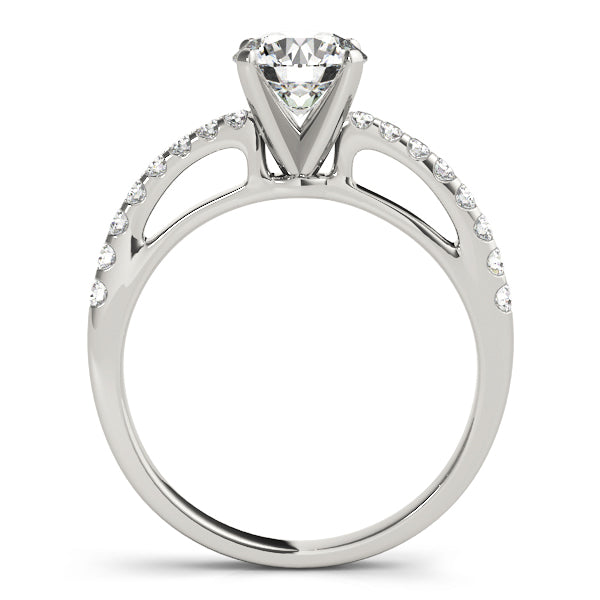 Petite Pavé Diamond Engagement Ring (1/4 ct. tw.)