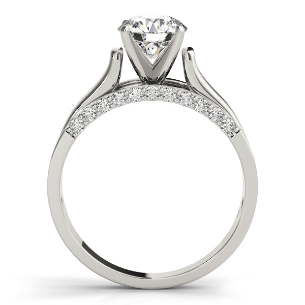 Channel-Set Diamond Engagement Ring (1/5 ct. tw.)