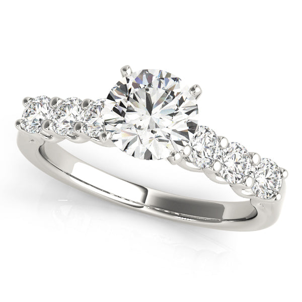 Graduated Diamond Engagement Ring (5/8 ct. tw.)