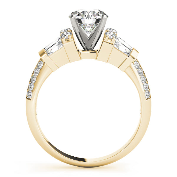 Tapered Baguette Diamond Engagement Ring (3/4 ct. tw.)