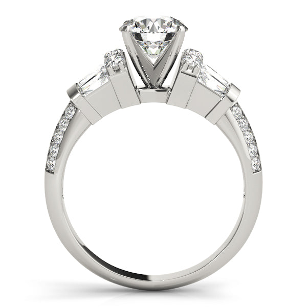 Tapered Baguette Diamond Engagement Ring (3/4 ct. tw.)