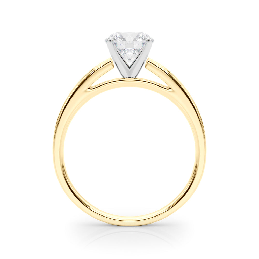 Classic Simple Solitaire Diamond Engagement Ring