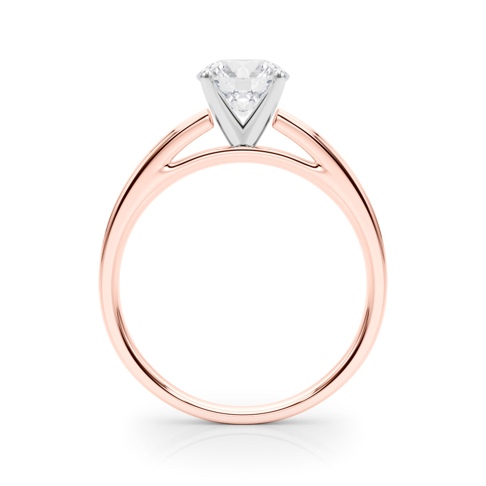 Classic Simple Solitaire Diamond Engagement Ring