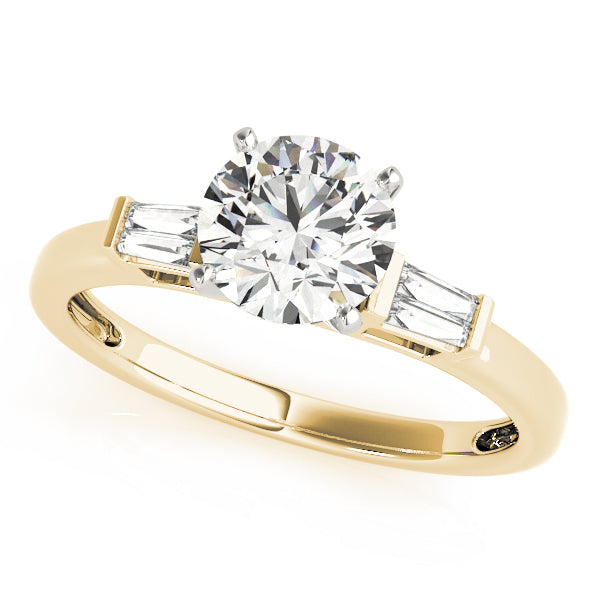 Tapered Baguette Diamond Engagement Ring (1/8 ct. tw.)