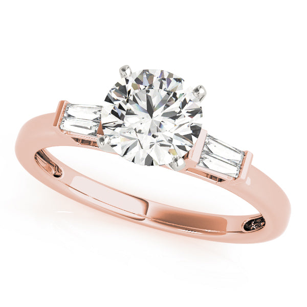 Tapered Baguette Diamond Engagement Ring (1/8 ct. tw.)