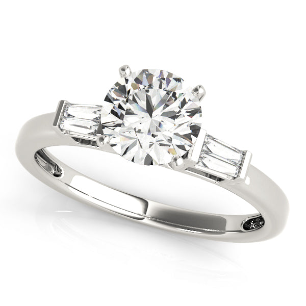 Tapered Baguette Diamond Engagement Ring (1/8 ct. tw.)