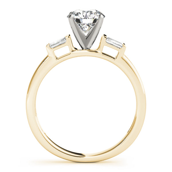 Tapered Baguette Diamond Engagement Ring (1/8 ct. tw.)