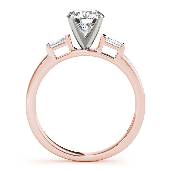 Tapered Baguette Diamond Engagement Ring (1/8 ct. tw.)