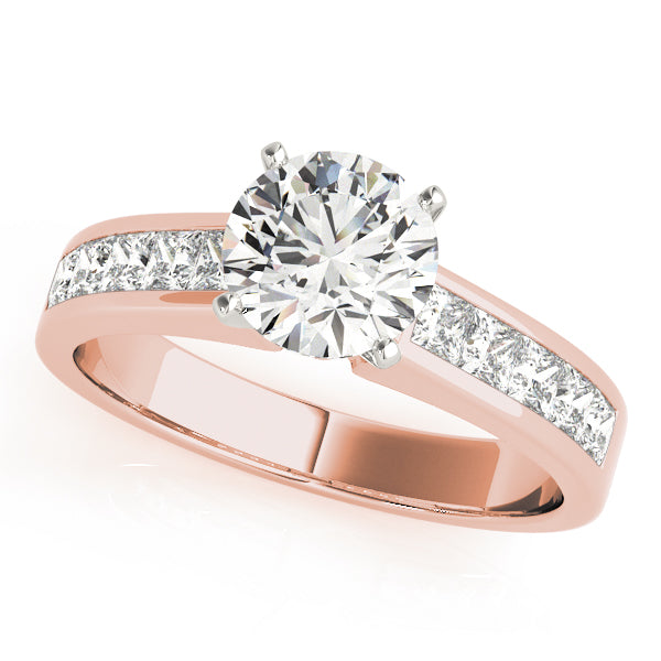 Channel-Set Princess Diamond Engagement Ring (3/4 ct. tw.)