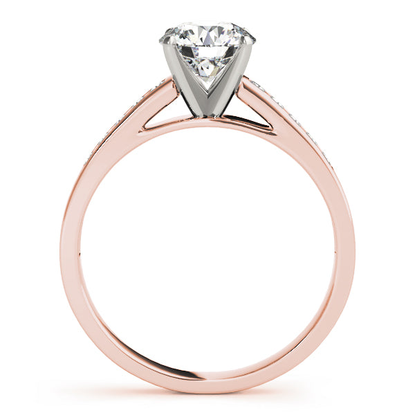 Channel-Set Diamond Engagement Ring (1/4 ct. tw.)