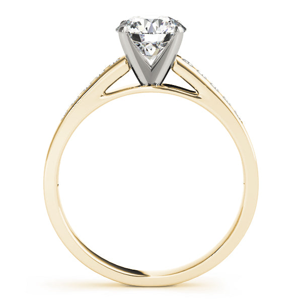 Channel-Set Diamond Engagement Ring (1/4 ct. tw.)