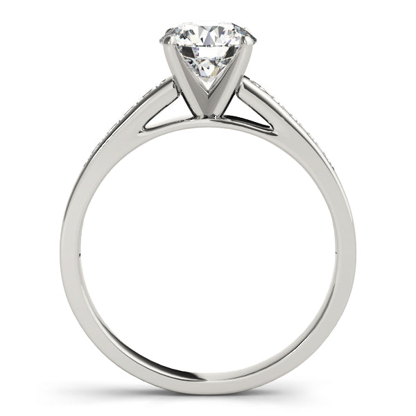 Channel-Set Diamond Engagement Ring (1/4 ct. tw.)