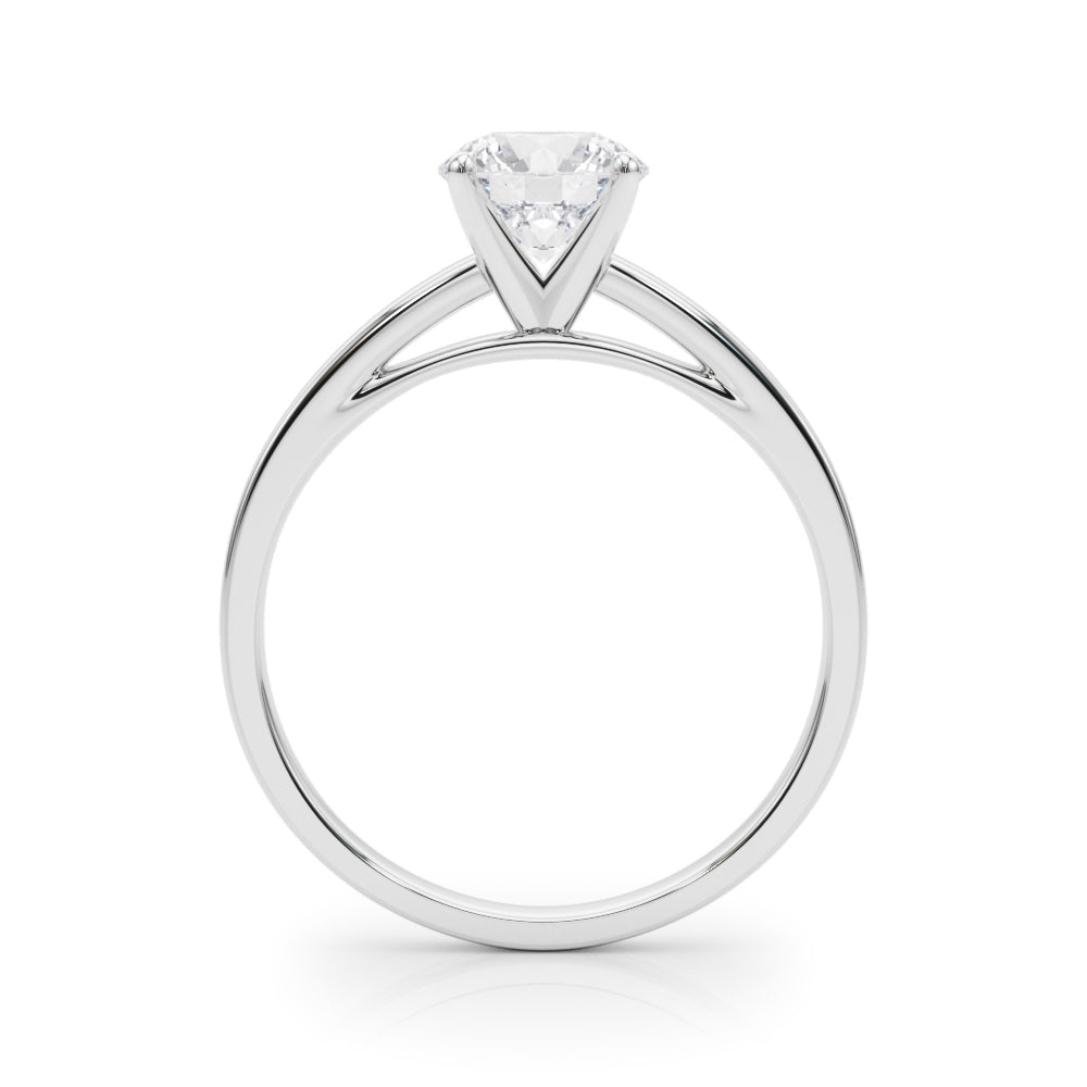 Classic Four-Prong Solitaire Engagement Ring