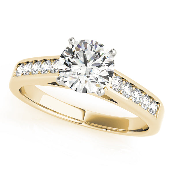 Classic Channel-Set Diamond Engagement Ring (1/4 ct. tw.)