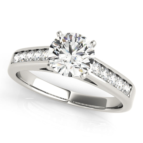 Classic Channel-Set Diamond Engagement Ring (1/4 ct. tw.)