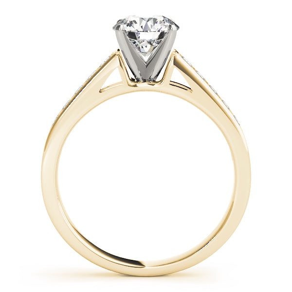 Classic Channel-Set Diamond Engagement Ring (1/4 ct. tw.)