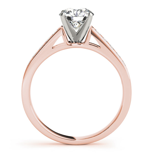 Classic Channel-Set Diamond Engagement Ring (1/4 ct. tw.)