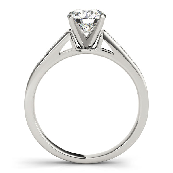 Classic Channel-Set Diamond Engagement Ring (1/4 ct. tw.)