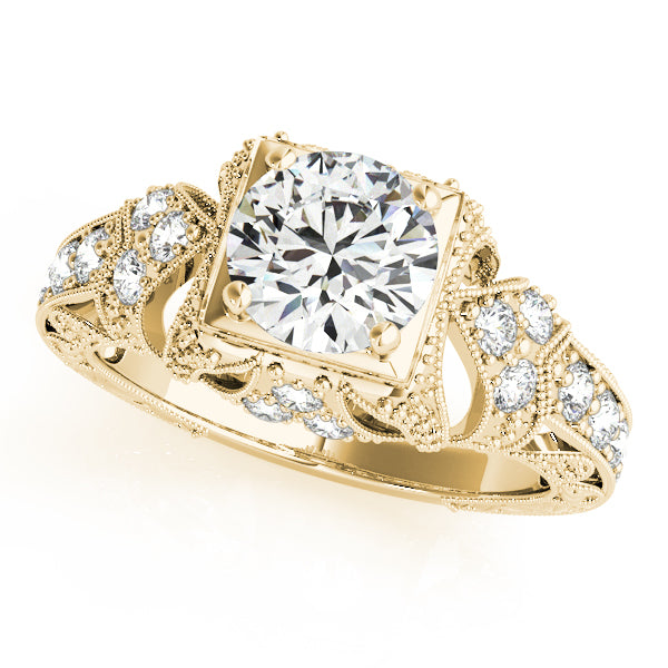 Vintage-Inspired Diamond Engagement Ring (1/5 ct. tw.)