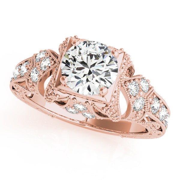 Vintage-Inspired Diamond Engagement Ring (1/5 ct. tw.)